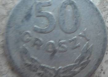 POLSKA-50 GROSZY-1949 r (b.z.)-AL-