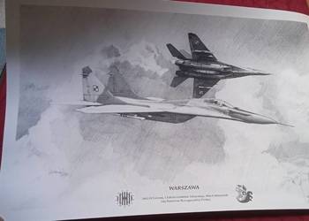 Reprodukcja plakatu lotniczego