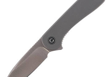 Nóż składany CIVIVI Elementum Flipper Gray G10, Satin Finish (C907B)