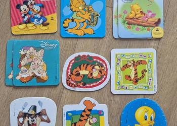 Zestaw starych podkładekTrefl Radość Zabawy Disney lata 90