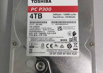 Dysk Toshiba P300 4TB, gwarancja