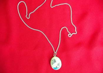 Naszyjnik z napisem Elke - 50 cm Ręczne wykonanie