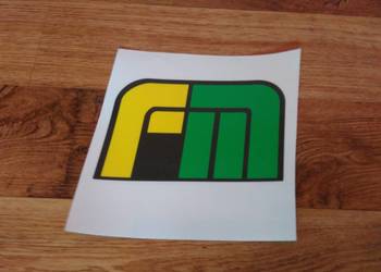 Logo na przód Farm-Mot 250D znaczek Far-Mot Farm Mot Farmot