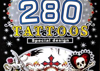 Zestaw Tatuaży Tatuaże Tymczasowe Zmywalne Tattoos set 16L