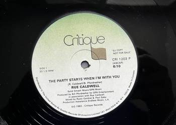 Rue Caldwell - The Party Starts When I’m With You Funk Soul Synth-Pop