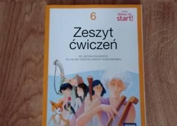 NOWE Słowa na start! Zeszyt ćwiczeń do języka polskiego dla kl. 6 SP