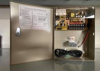 CCTV Camera DVR Power Supply Box, Output Voltage of 12V DC