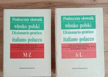 Kompletny zestaw Słownik włosko - polski