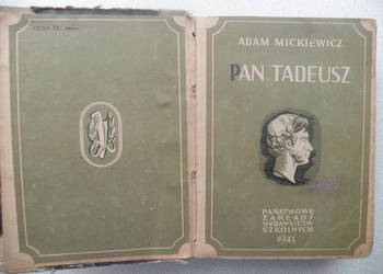 "PAN TADEUSZ" - 1948r. .