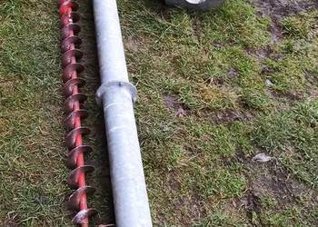 Żmijka do zboża z zasypem kosz ocynk 5.7m