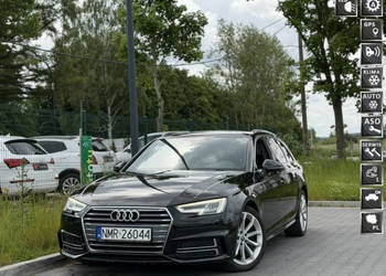 Audi A4 Avant 2.0 TDI / 150KM FULL LED PEŁEN S-LINE ! Automat Ambient Półs…