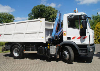 Iveco Euro Cargo 140E22 6-cyl * DMC14T * Hds PM8 4.2T * Mocny Kipper * Blo…
