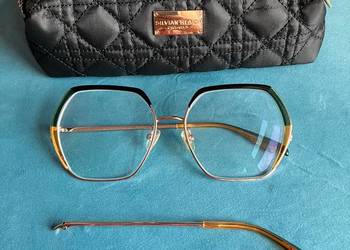 Luksusowe okulary plus szkła oprawki Silvian Heach Italy