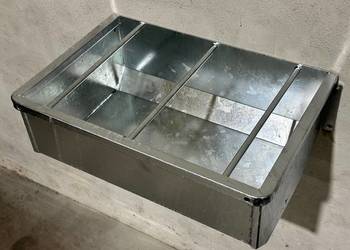 Żłób dla koni bydla Metalowy ocynkowany ogniowo