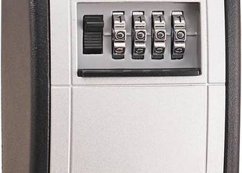 ABUS KeyGarage 707 skrzynka na 7 kluczy ścienna czarno-srebrna