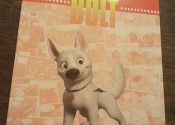 Bolt. Disney + plakat i naklejki. Komiks po angielsku!