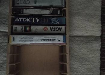 Kasety VHS używane po. 5zl stan idealny możliwość powtórnyc