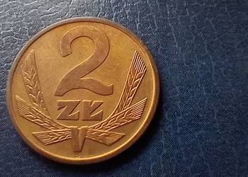 Stare monety 2 złote 1975 PRL Polska cudo