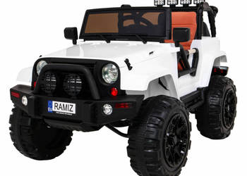 Jeep All Terrain auto na akumulator EVA biały