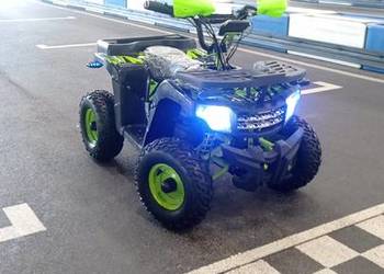 MINI QUAD ELEKTRYCZNY 1200W ŚWIATŁA LED Pilot zdalnego sterowania