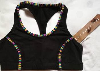biustonosz bokserka top fitness 38 M stanik sportowy