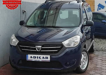 Dacia Dokker klima, LPG, kamery, alu, Isofix, Org. CD/AUX/USB, wielofunkcj…