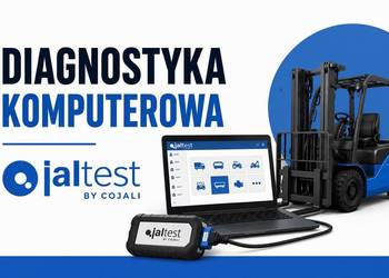 Diagnostyka komputerowa wózków widłowych z dojazdem
