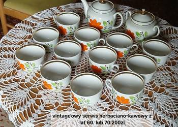 Porcelanowy serwis herbaciano-kawowy