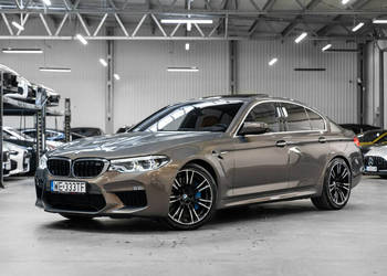 BMW M5 Salon Polska, Bezwypadkowy, Bowers & Wilkins Diamond, Head-up. F90