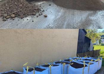 CZYSTA ZIEMIA OGRODOWA Czarnoziem Na trawnik podniesienie terenu Tanio