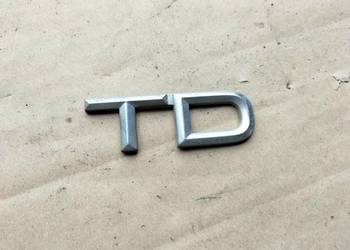 AUDI 80 B3 B4 ZNACZEK EMBLEMAT NAPIS TD