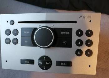 Radio CD30mp3 Opel Astra H Zafira B WYLOGOWANE