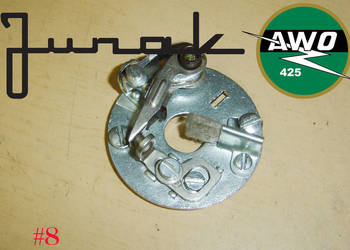 JUNAK AWO przerywacz płytka podstawa iskrownik ŁADNA ZS 3 EZ 41 kompletna !