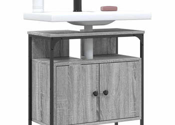 Szafka pod umywalkę szary dąb sonoma 60x30x60 cm WM-842439