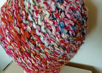 Czapka zimowa handmade El.z 5