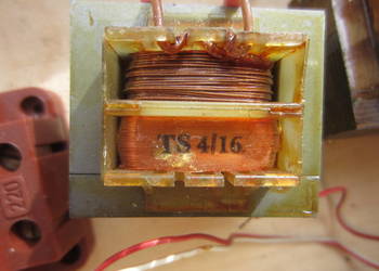 transformator TS 4/16 unitra ZATRA trafo sieciowe zasilajace