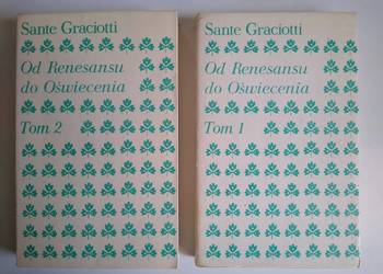 Od Renesansu do Oświecenia Sante Graciotti tom 1, tom 2 Od Renesansu do Oświecenia Sante Graciotti tom 1, tom 2