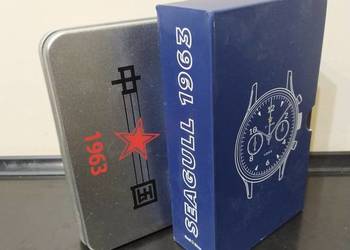 Seagull 1963 pudełko box etui na zegarek