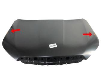 Subaru Forester SJ IV 01.2013-05.2018 Maska pokrywa silnika STALOWA