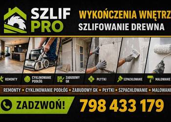 Profesjonalne Wykończenia Wnętrz i Szlifowanie Drewna