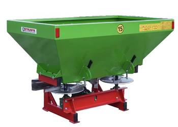 Rozsiewacz do nawozu dwutarczowy Nowy od 400l do 1200l transport