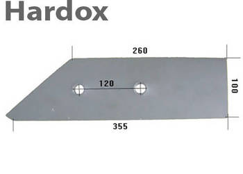 Płoza HARDOX 4651292/P części do pługa KRONE