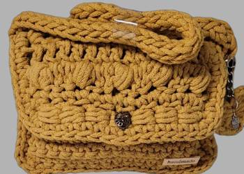 Torebka ze sznurka bawełnianego