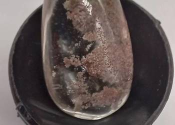 Kolekcjonerski naturalny kwarc fantomowy jasny a#38 29x14mm