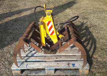 Chwytak do obornika ziemi do ładowacza Mikrus 1 Troll Skrzat Cyklop