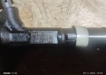 Wtryskiwacze Toyota 2.0 D4D