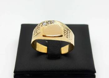 Złoty sygnet pr 585 5,47g (Rozmiar 29)