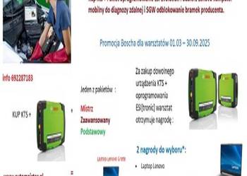 Kts 590 tester Bosch + kup abonament i odbierz Lenovo
