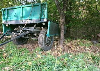 Przyczepa ciężarowa rolnicza D-44 A 1976 rok produkcji OC przegląd ważny