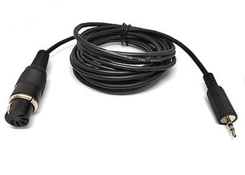 Kabel MIDI IOS Jack 3,5/DIN5-F 1,5m
